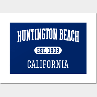 Huntington Beach CA Sports Print Design Posters and Art